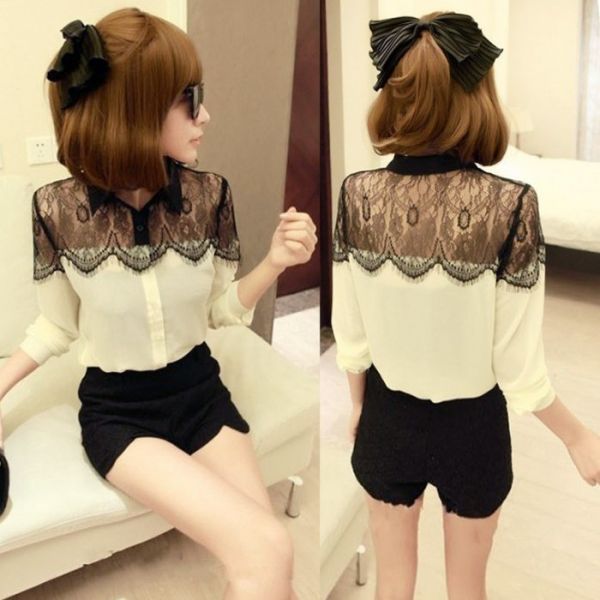 Camisa de Renda